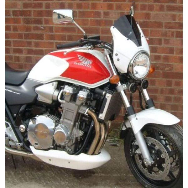 Pyramid Plastics Pyramid belly pan | gloss white | honda cb 1300 1998>2007